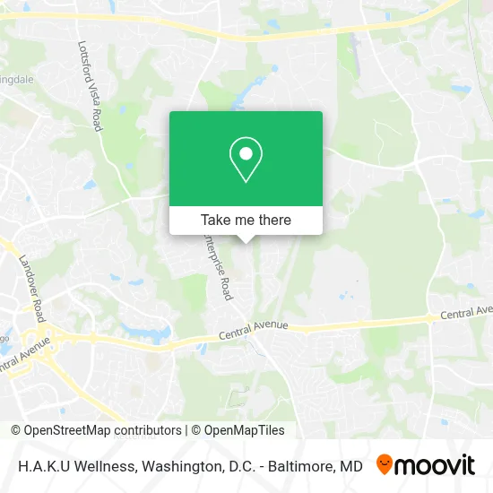 H.A.K.U Wellness map