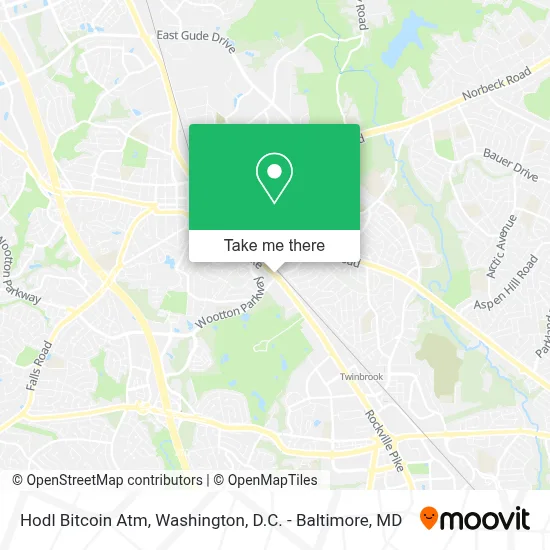 Hodl Bitcoin Atm map