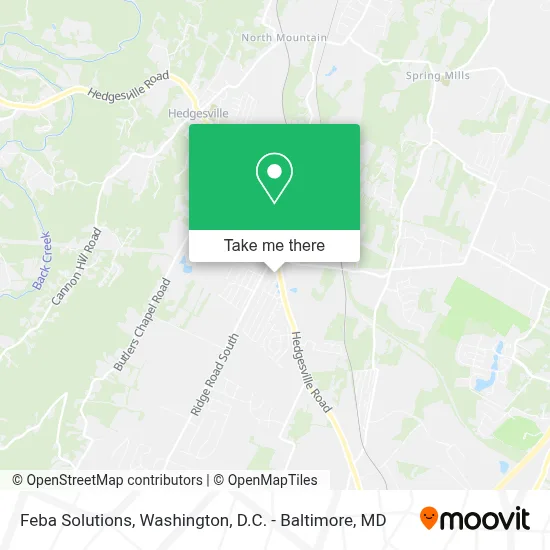 Feba Solutions map