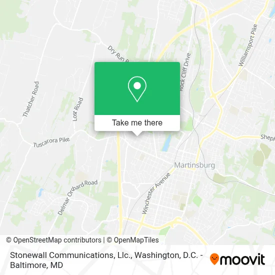 Stonewall Communications, Llc. map
