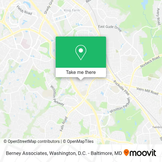 Berney Associates map