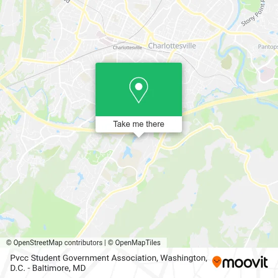 Pvcc Student Government Association map