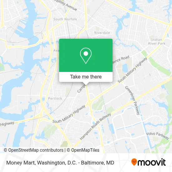 Money Mart map