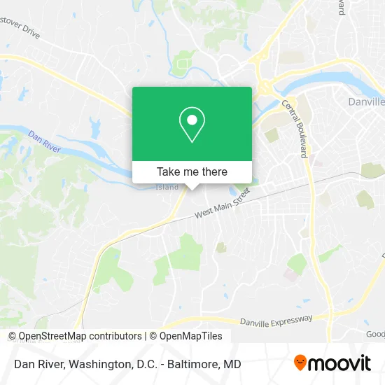 Dan River map