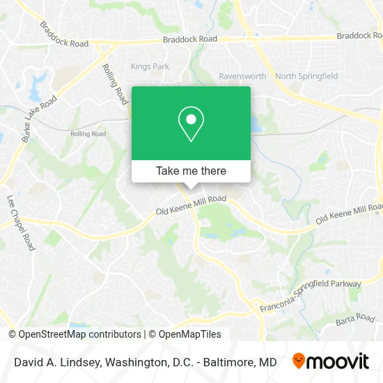 David A. Lindsey map