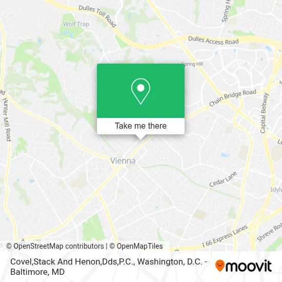 Covel,Stack And Henon,Dds,P.C. map