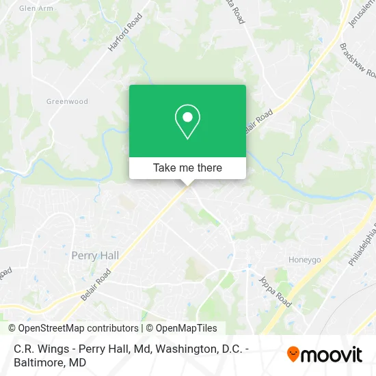 C.R. Wings - Perry Hall, Md map