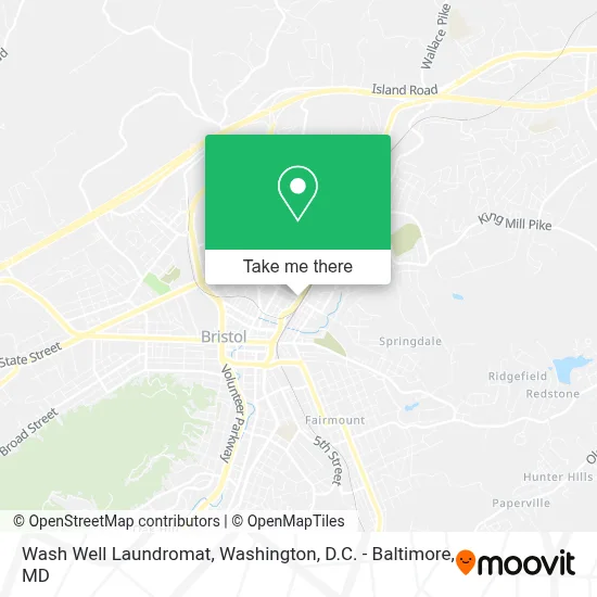 Wash Well Laundromat map