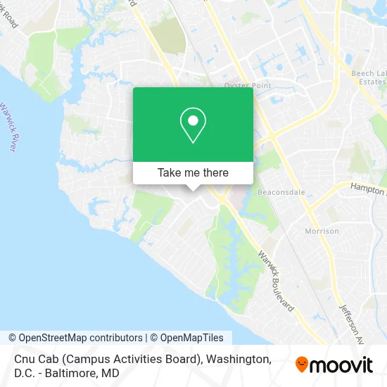 Cnu Cab (Campus Activities Board) map
