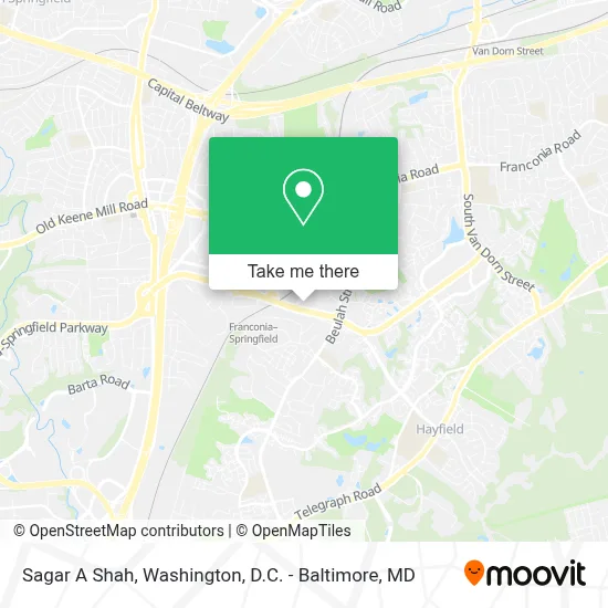 Sagar A Shah map