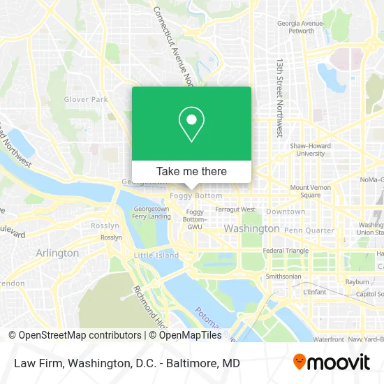 Law Firm map