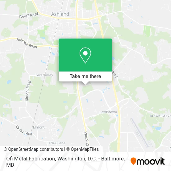 Ofi Metal Fabrication map
