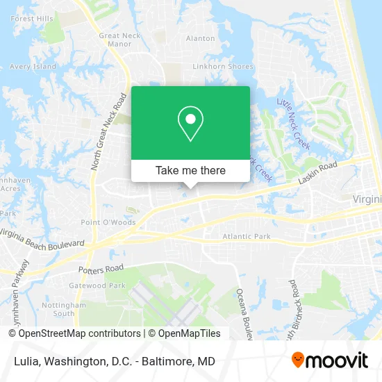 Lulia map