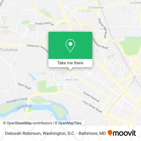Deborah Robinson map