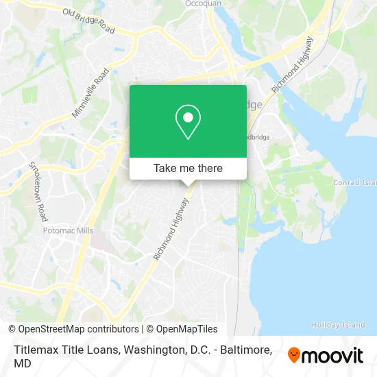 Titlemax Title Loans map
