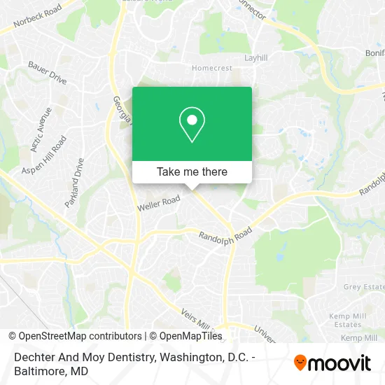 Dechter And Moy Dentistry map