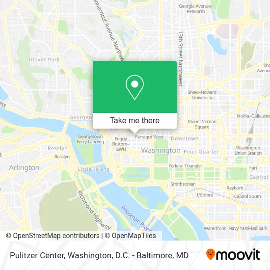 Pulitzer Center map