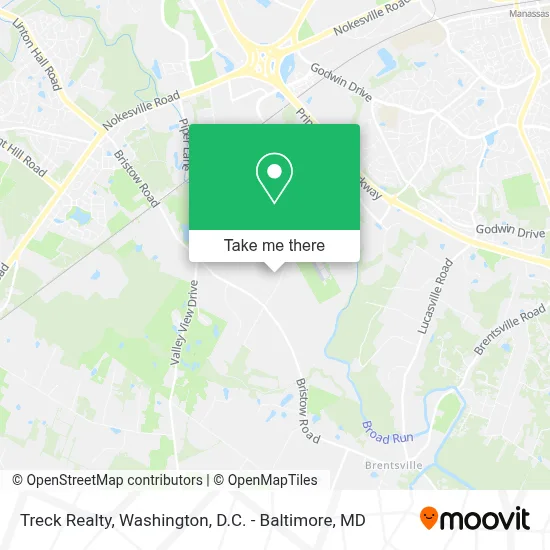 Treck Realty map