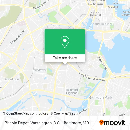 Bitcoin Depot map