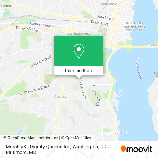 Merchip8 - Dignity Queens Inc map