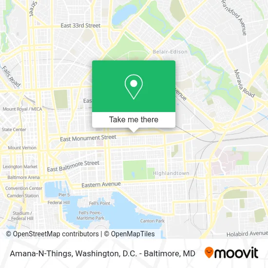 Amana-N-Things map