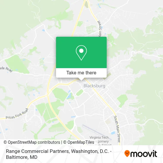 Range Commercial Partners map