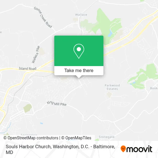 Souls Harbor Church map