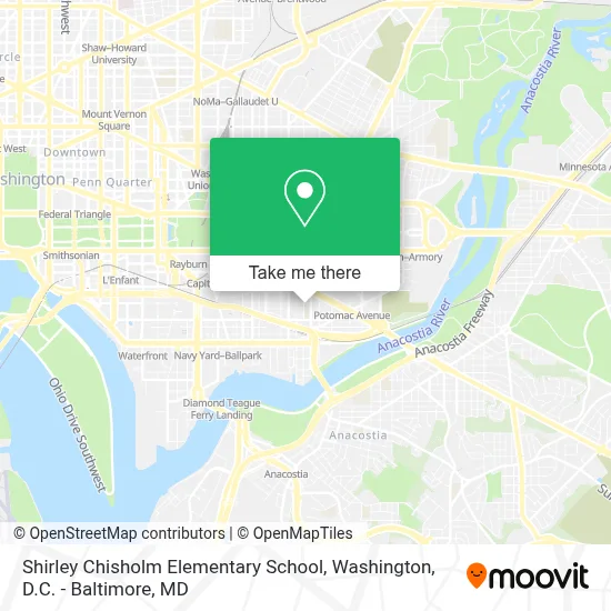 Shirley Chisholm Elementary School map