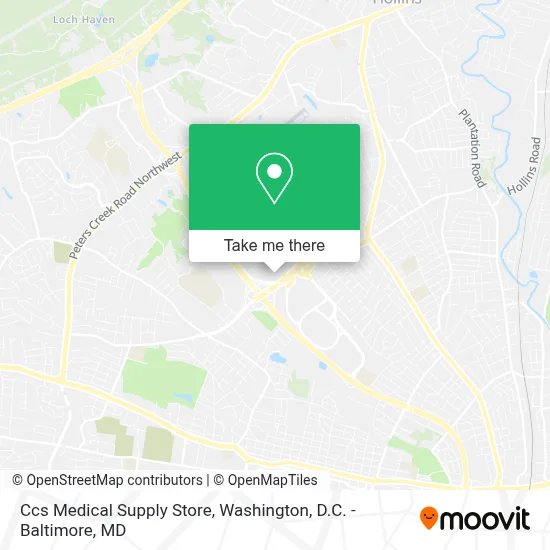 Ccs Medical Supply Store map