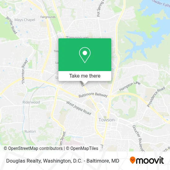 Douglas Realty map