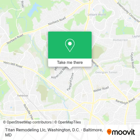 Titan Remodeling Llc map