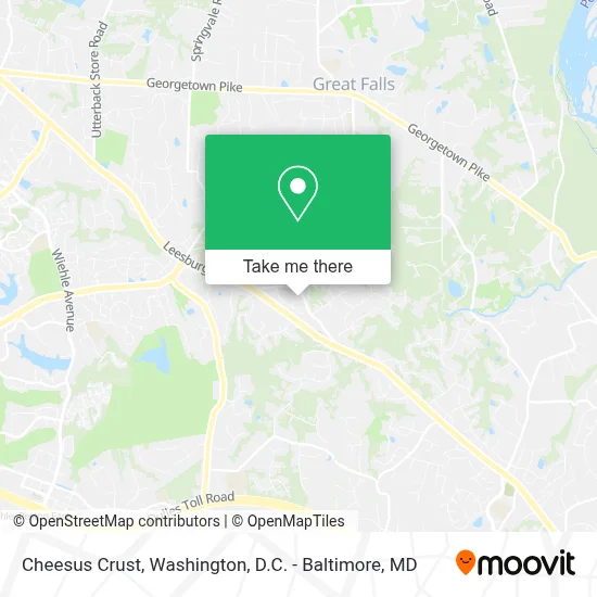 Cheesus Crust map