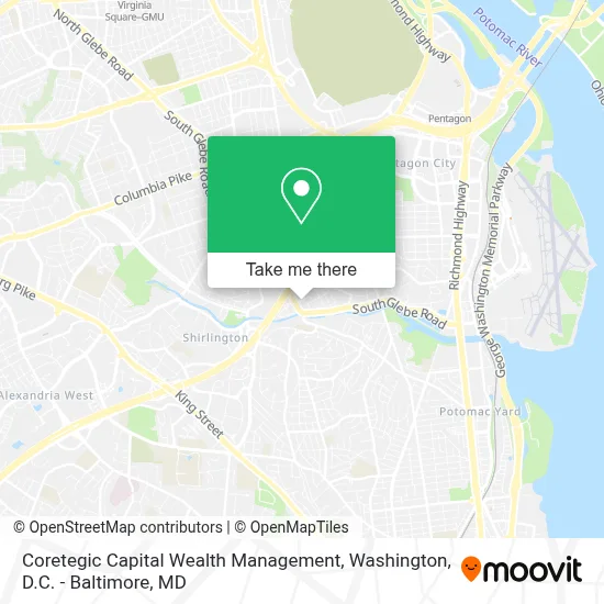 Coretegic Capital Wealth Management map