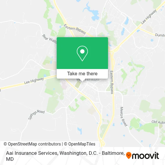 Aai Insurance Services map