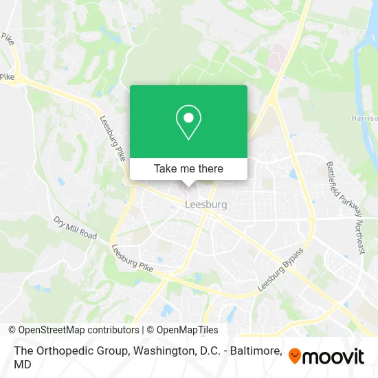 The Orthopedic Group map