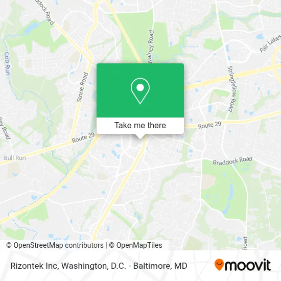 Rizontek Inc map