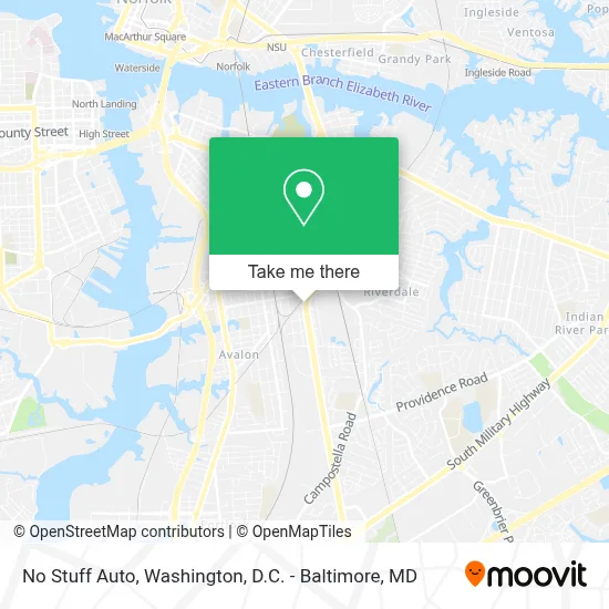 No Stuff Auto map