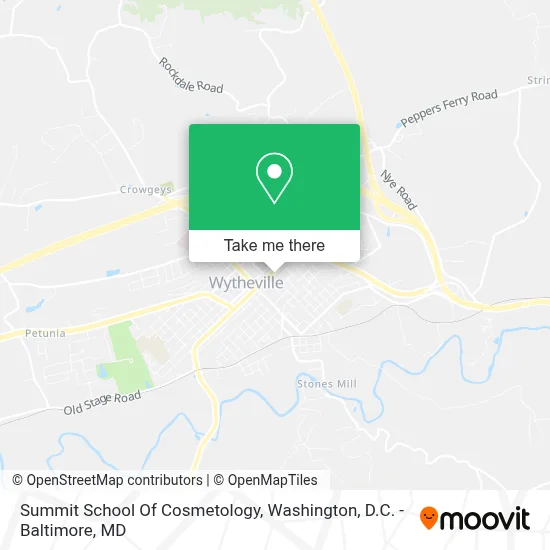 Summit School Of Cosmetology map