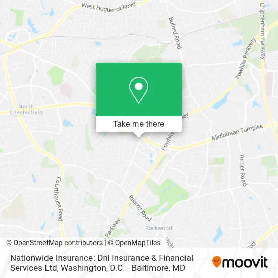 Nationwide Insurance: Dnl Insurance & Financial Services Ltd map