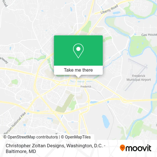 Christopher Zoltan Designs map