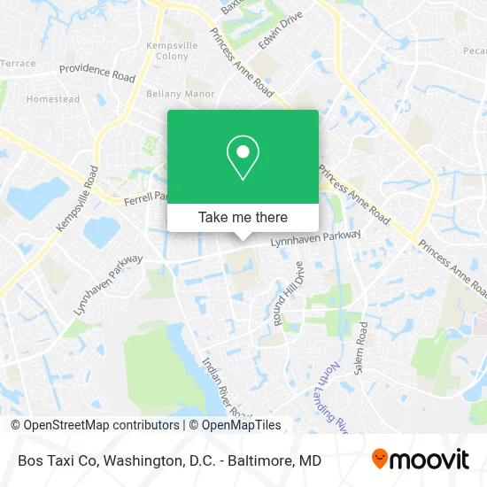 Bos Taxi Co map