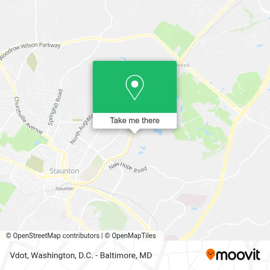 Vdot map