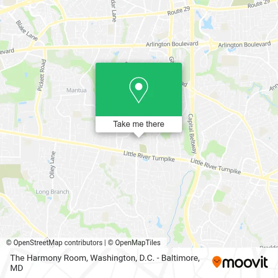 The Harmony Room map