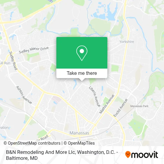 B&N Remodeling And More Llc map