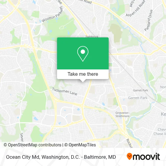 Ocean City Md map