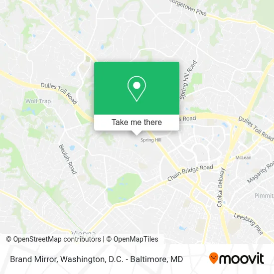 Brand Mirror map