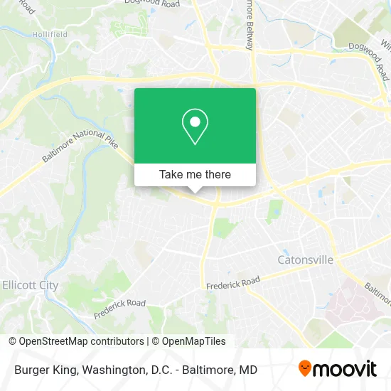 Burger King map