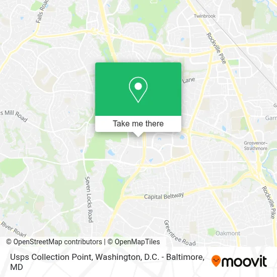 Usps Collection Point map