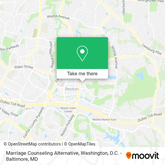 Marriage Counseling Alternative map