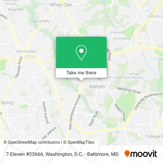 7-Eleven #23666 map